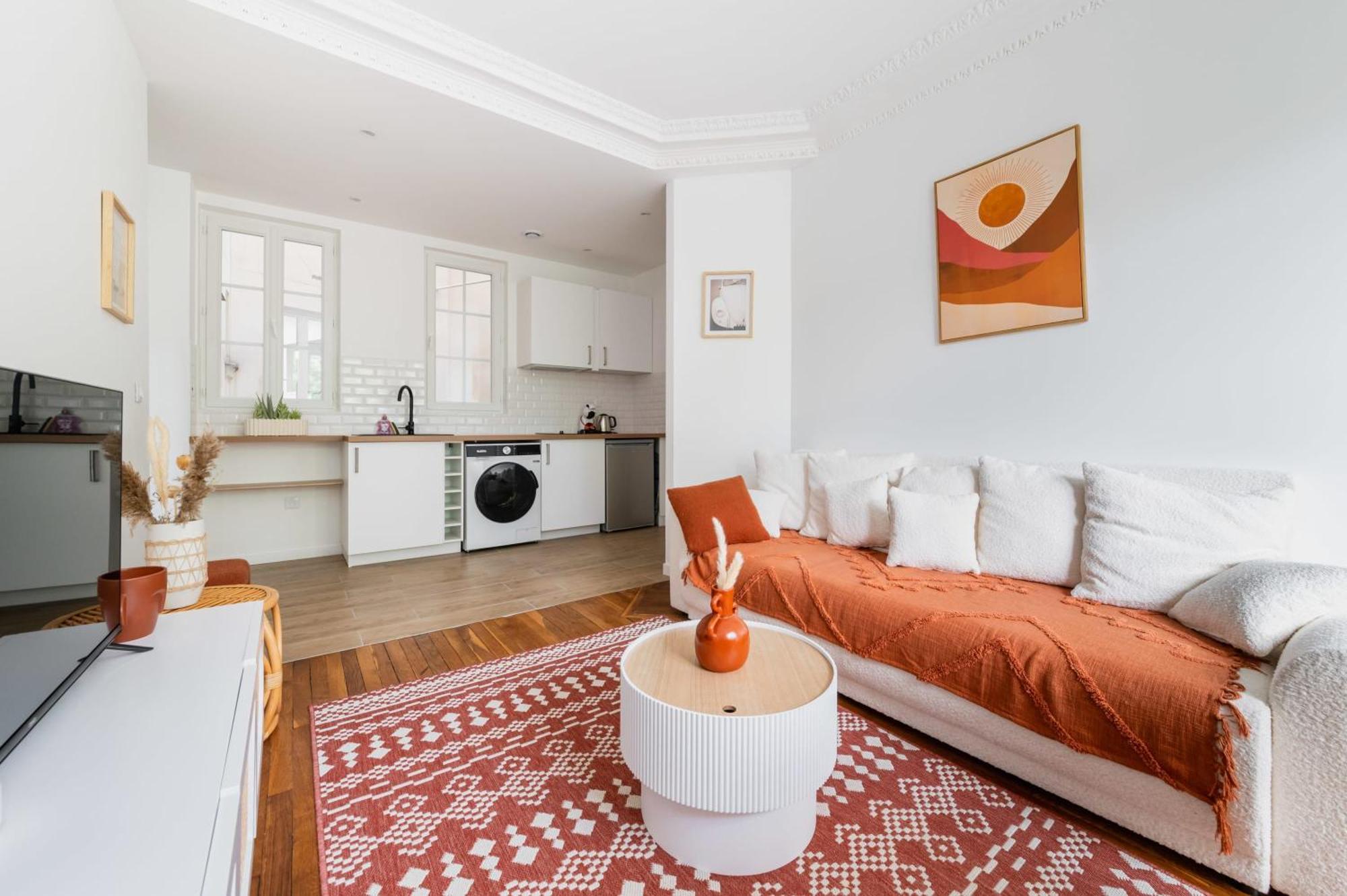 Apartament 2 Pieces Fonctionnel Metro Jaures - Paris 19 - 4P - Flat-Guest Zewnętrze zdjęcie